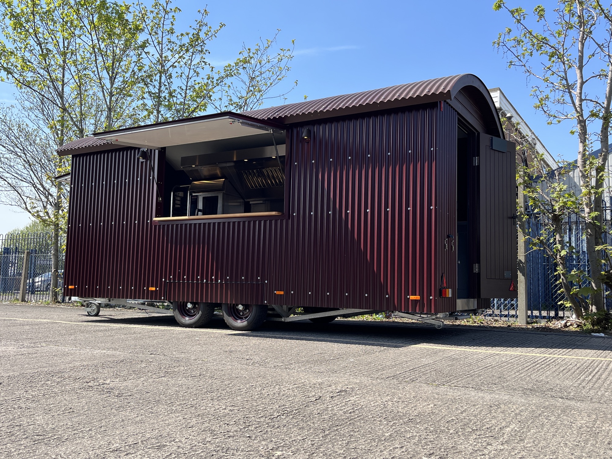 Shepherds Hut mobile food trailer